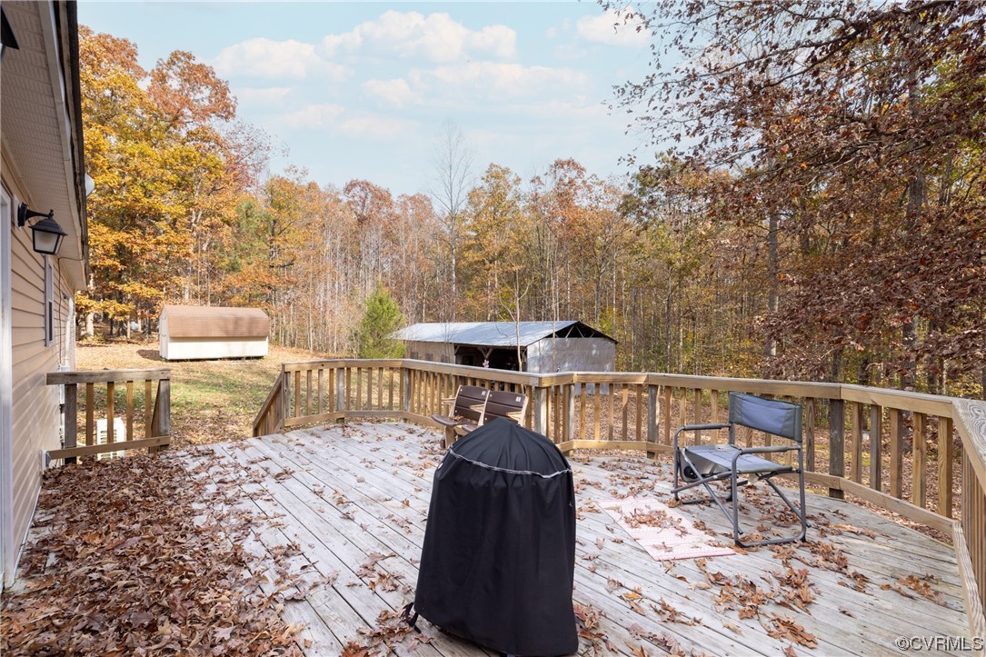 2252 Cedar Hill Road Mineral, VA 23117 - Photo 24 of 35 a view of a roof deck with furniture