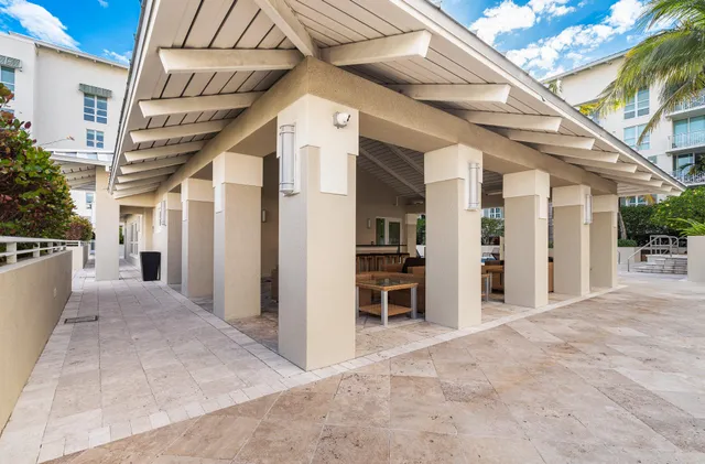 a view of a house with a patio