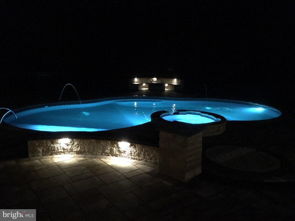 59 Emerald Road Robbinsville, NJ 08691 - Photo 54 of 55 Pool at Night