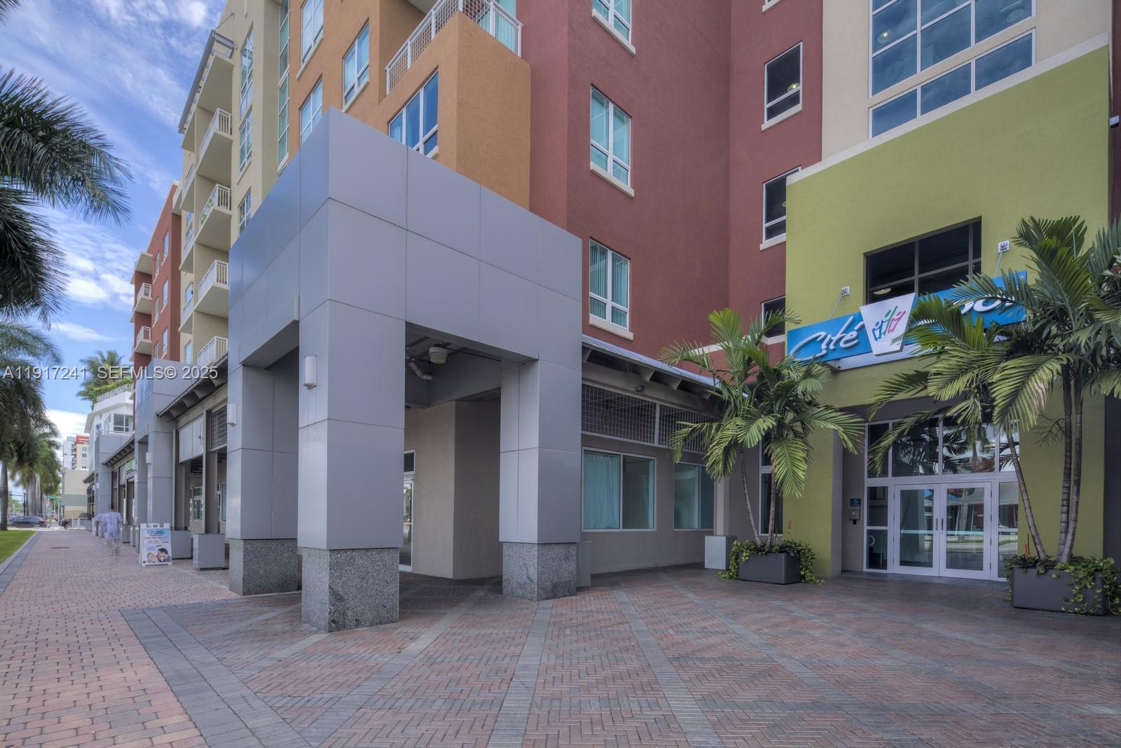 2001 Biscayne Boulevard, Unit 2409 Miami, FL 33137 - Photo 27 of 48 a view of a building with a outdoor space