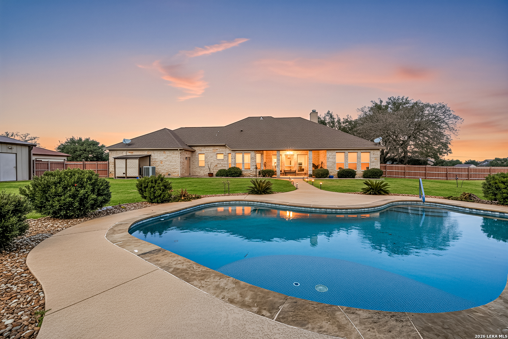 133 Vintage Ranch Circle La Vernia, TX 78121 - Photo 3 of 48 a view of pool with outdoor seating