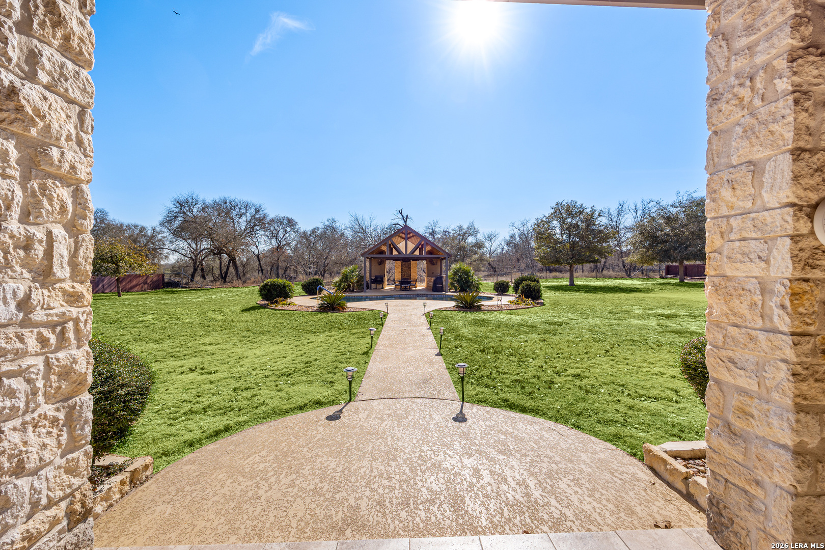 133 Vintage Ranch Circle La Vernia, TX 78121 - Photo 34 of 48 a view of park with large trees