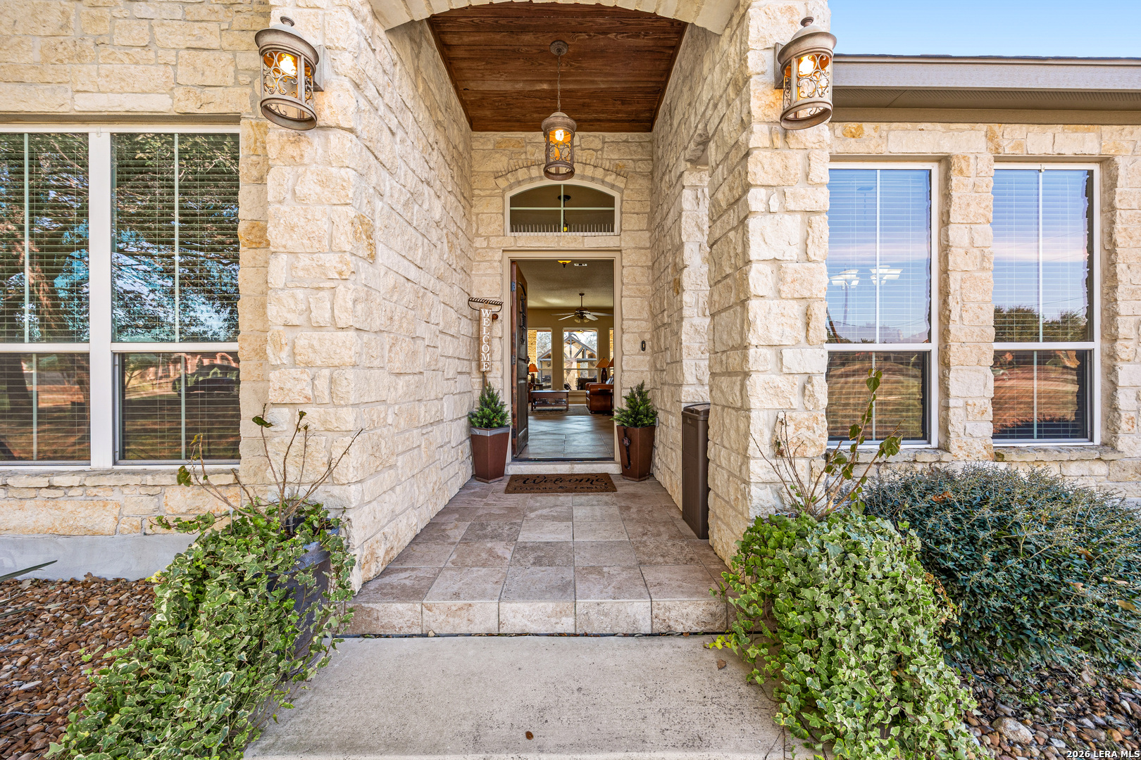 133 Vintage Ranch Circle La Vernia, TX 78121 - Photo 5 of 48 a view of a pathway both side of building