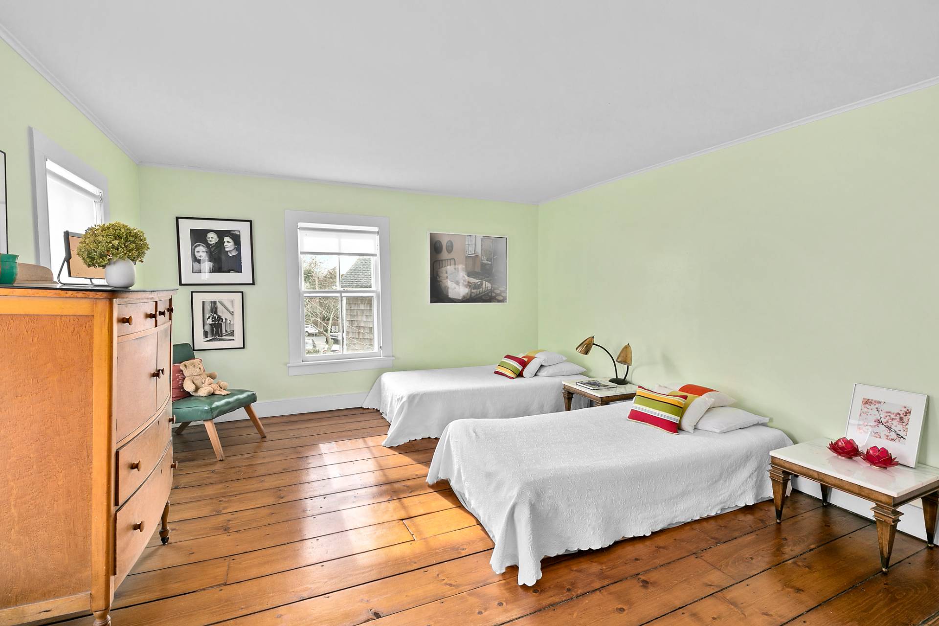 Undisclosed Address Sag Harbor, NY 11963 - Photo 10 of 14 a bedroom with furniture and a wooden floor