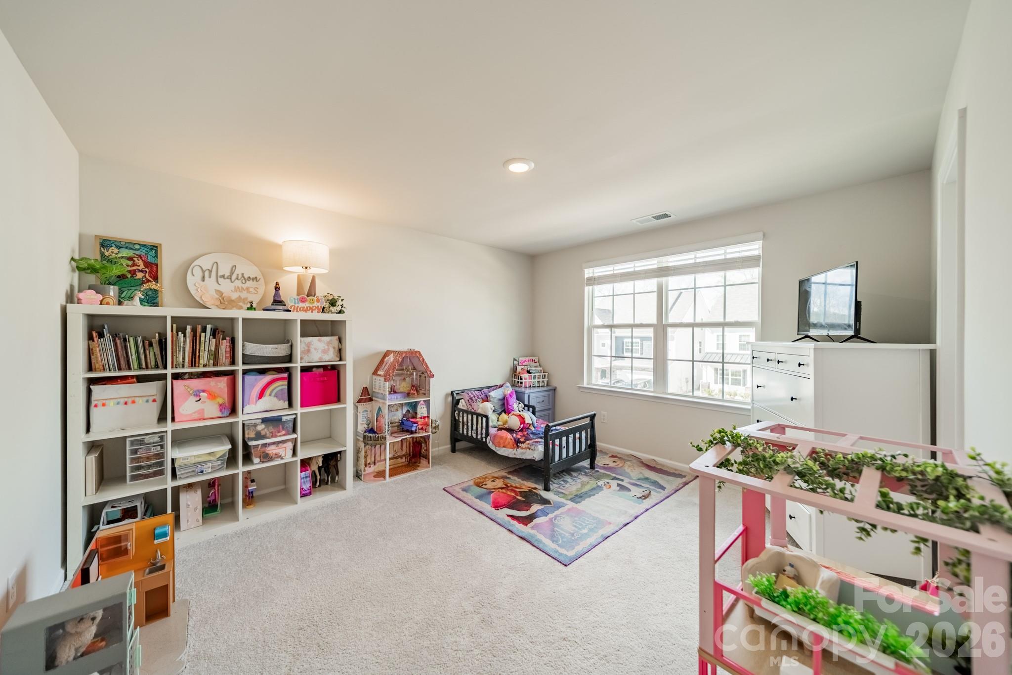 5542 Soft Shell Drive Lancaster, SC 29720 - Photo 26 of 43 a living room with lots of baby toys and a book shelf