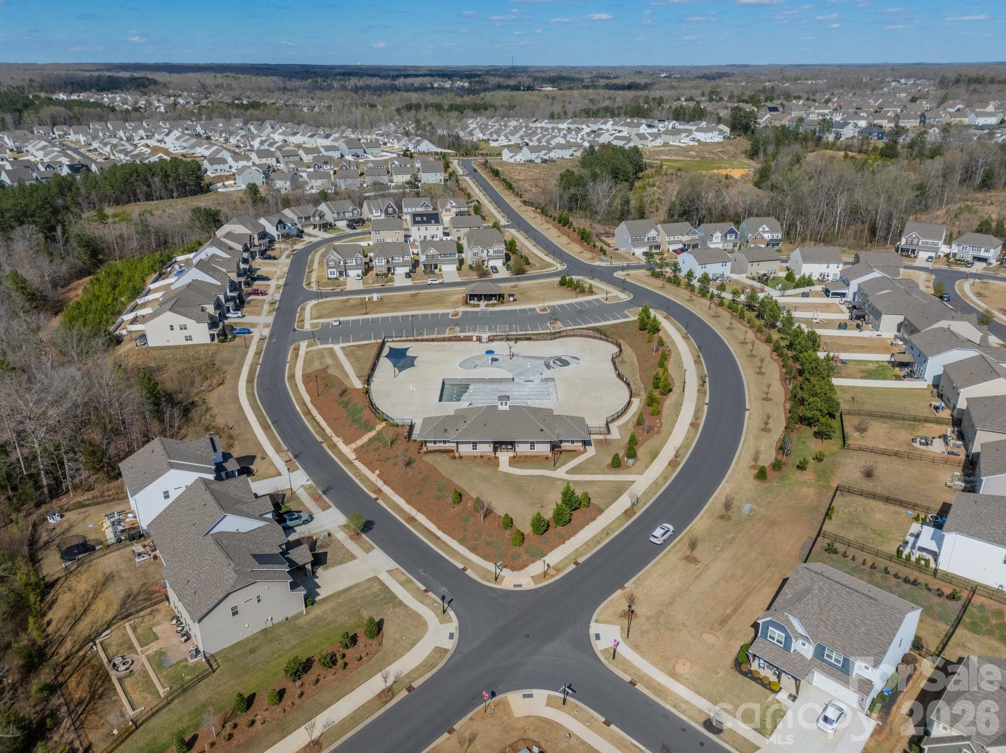 5542 Soft Shell Drive Lancaster, SC 29720 - Photo 43 of 43 an aerial view of a swimming pool and mountain view