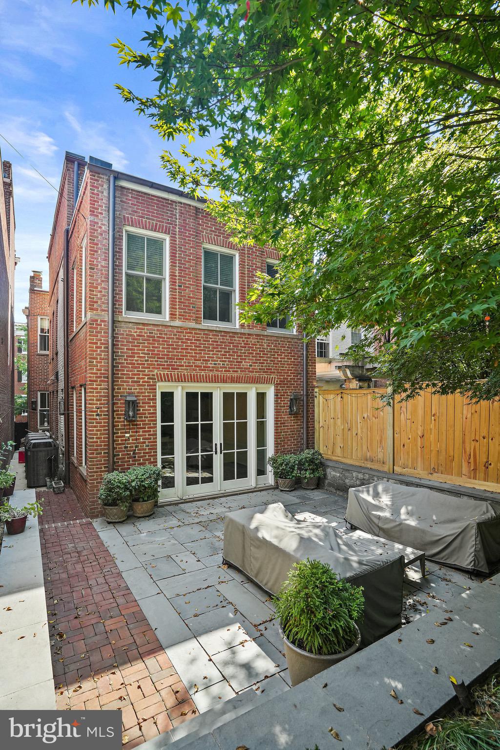 3127 P Street Northwest Washington, DC 20007 - Photo 39 of 46 private patio