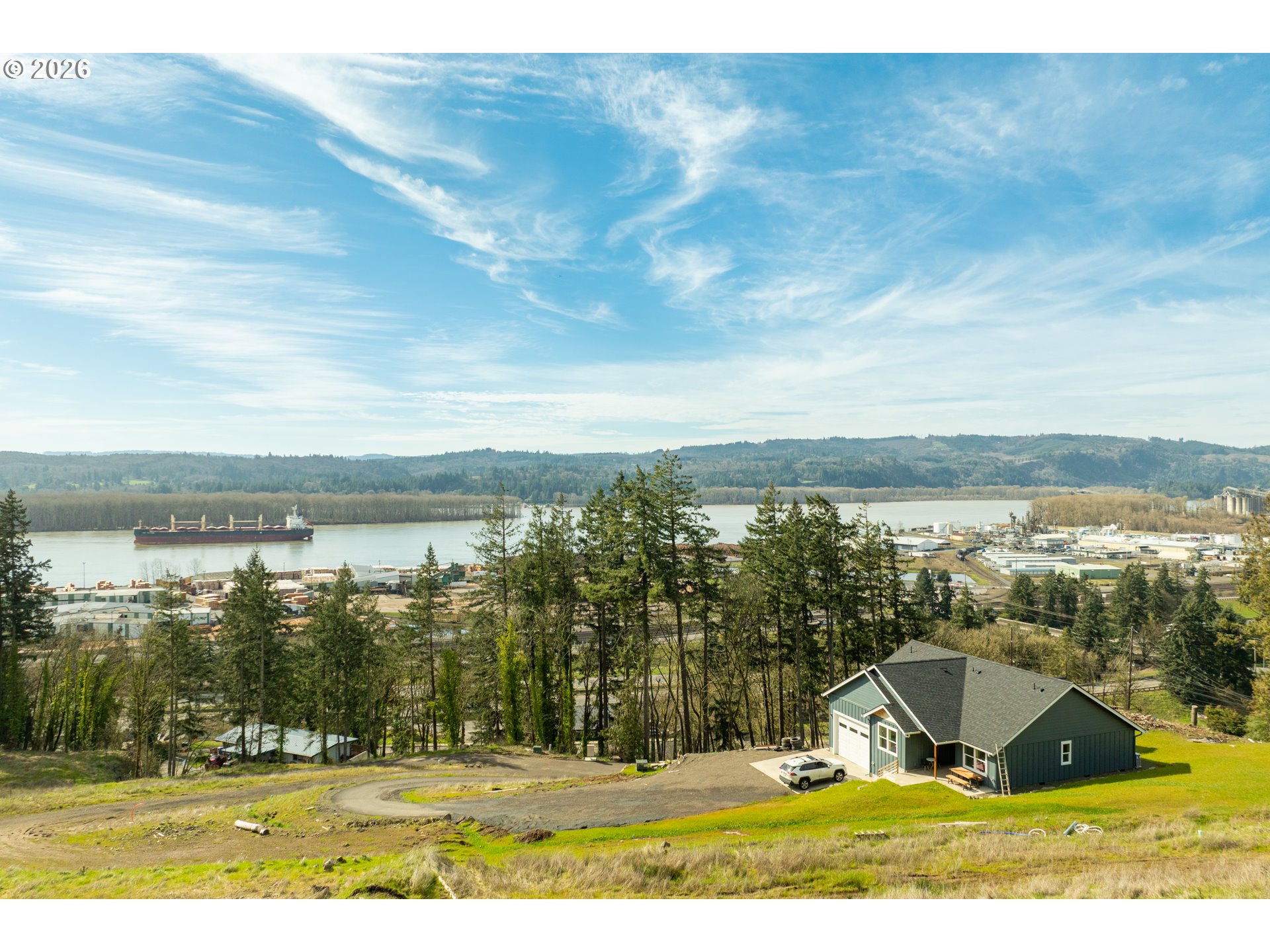 Spencer Creek Road Kalama, WA 98625 - Photo 2 of 21 a view of a city view and lake view
