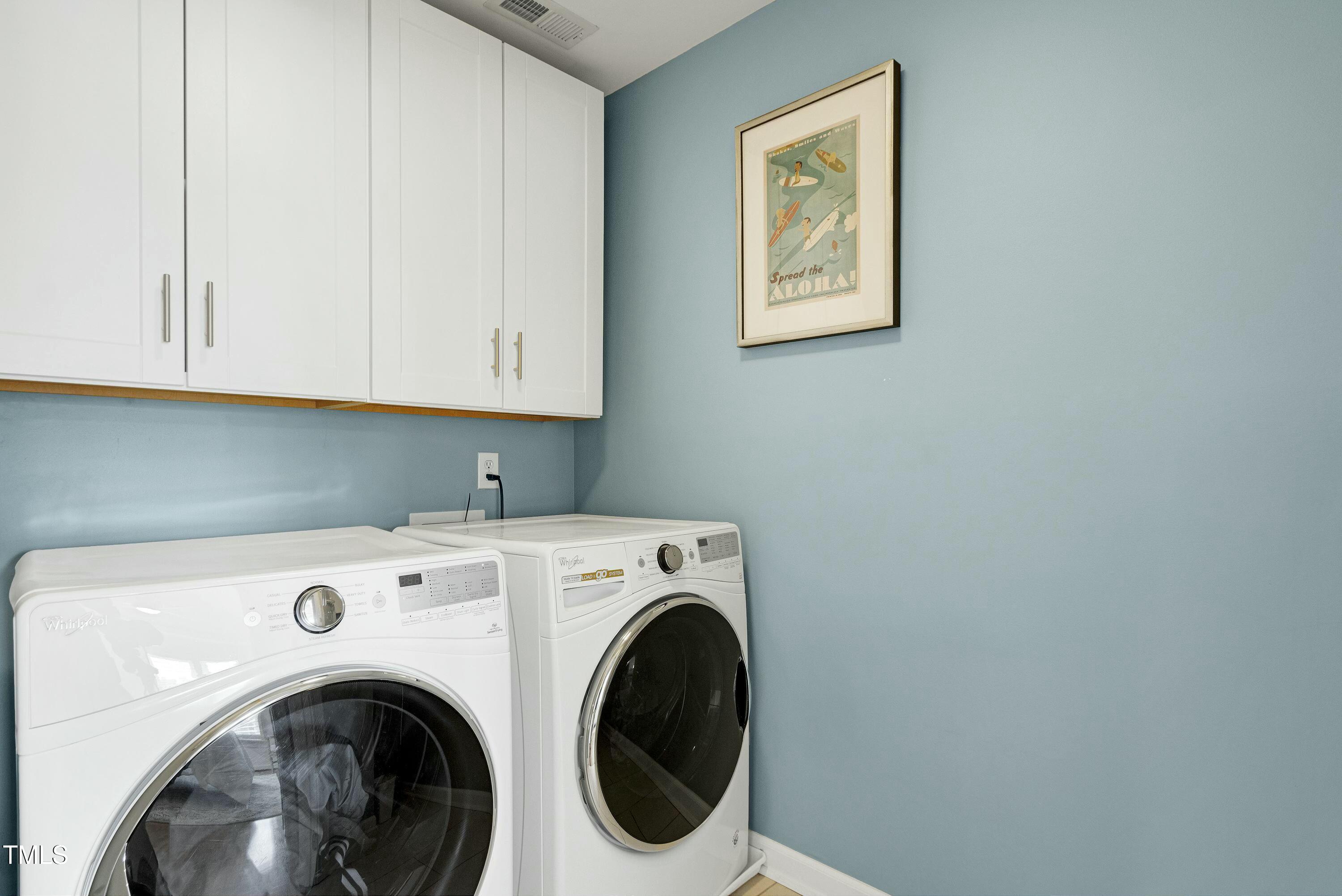 111 Finnway Lane Cary, NC 27519 - Photo 43 of 68 a utility room with dryer and washer