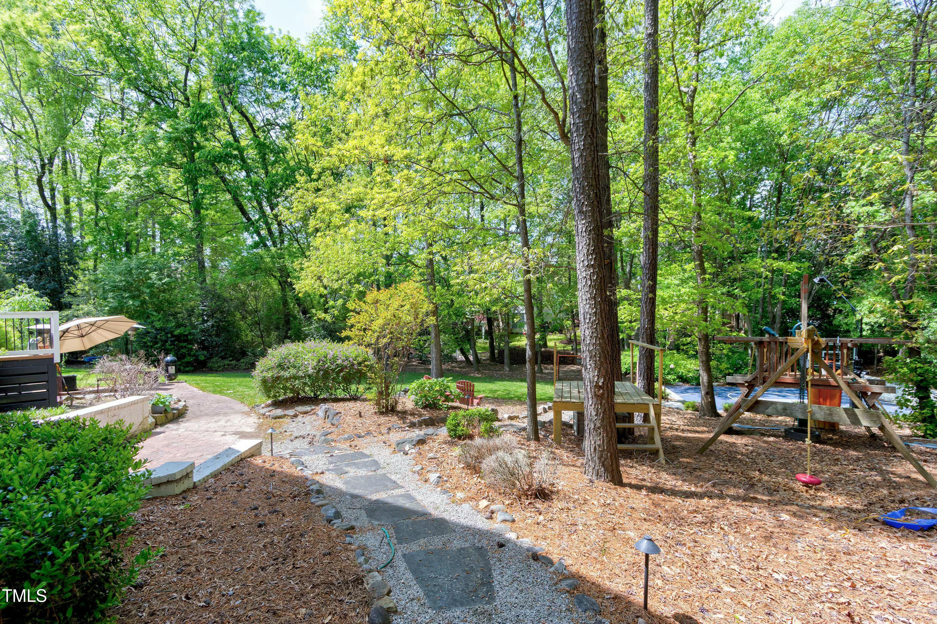 111 Finnway Lane Cary, NC 27519 - Photo 54 of 68 a view of yard