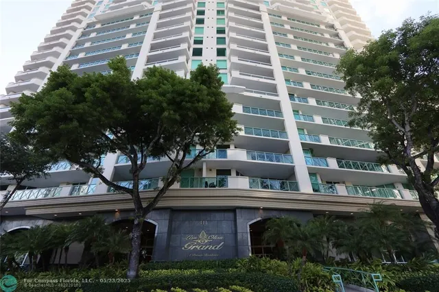 a front view of a building