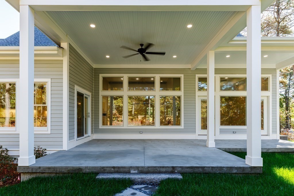 9 West Way Mashpee, MA 02649 - Photo 8 of 42 a front view of a house with a yard