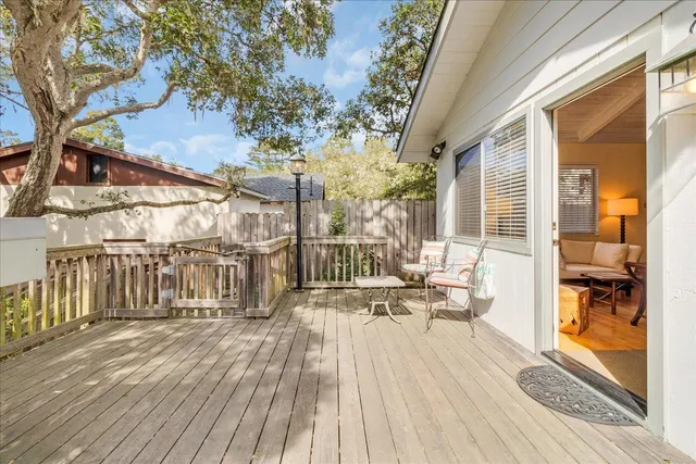 a outdoor space with chairs