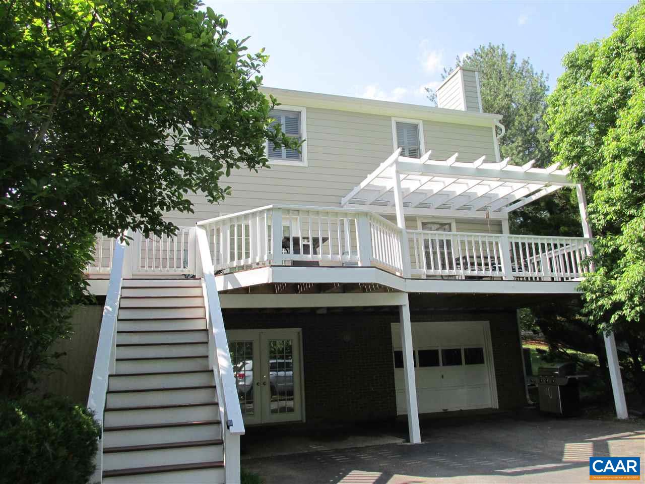 2704 Huntington Road Charlottesville, VA 22901 - Photo 17 of 42 a front view of a house with deck and deck