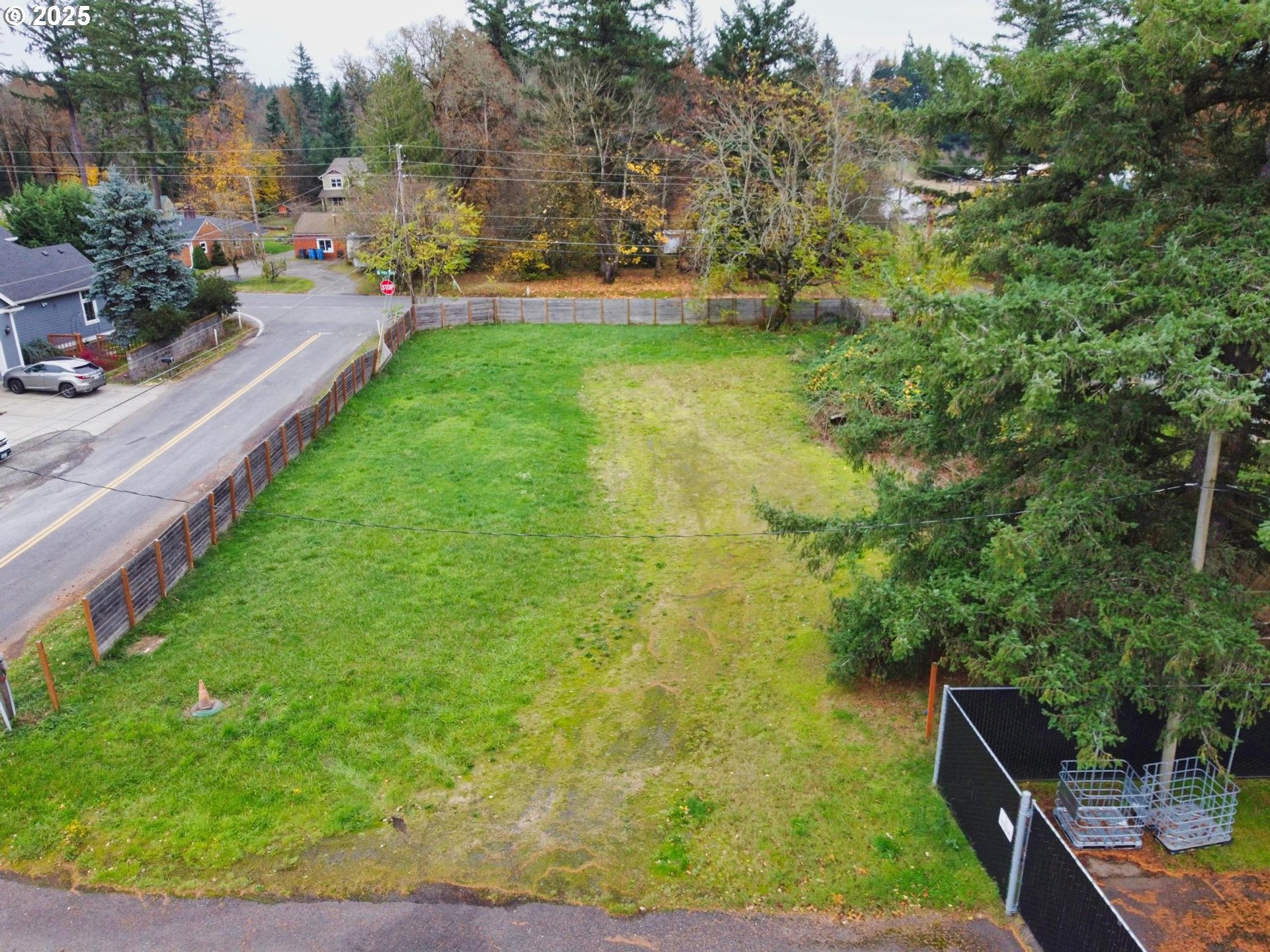 Northeast 252nd Avenue Camas, WA 98607 - Photo 11 of 12 a view of yard with swimming pool and trees in the background
