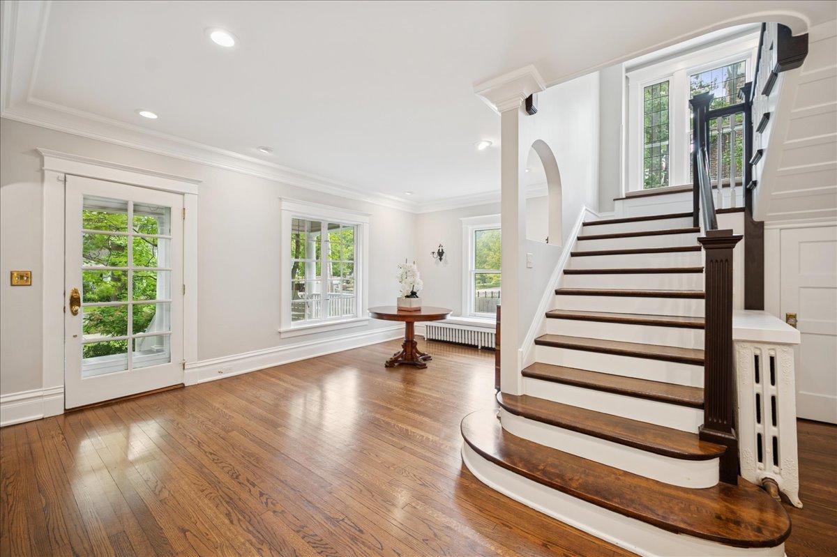 755 Lincoln Avenue Winnetka, IL 60093 - Photo 29 of 52 a view of entryway with wooden floor and front door