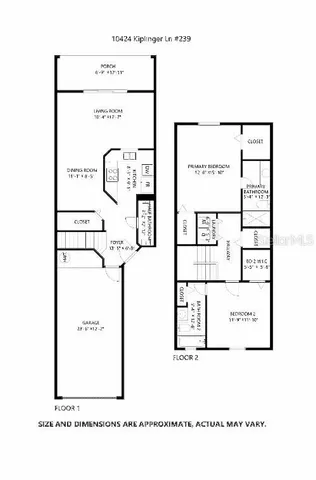$1,800 | 10424 Kiplinger Lane, Unit 239, Orlando, FL 32829