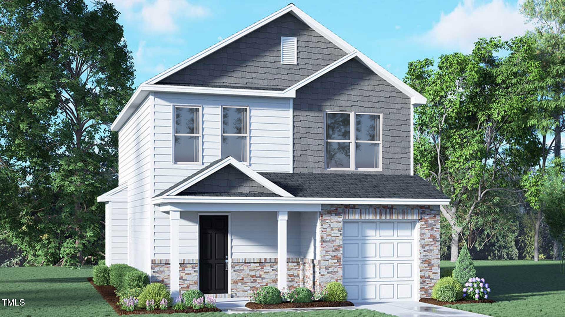 6025 Sodium Street Raleigh, NC 27610 - Photo 1 of 24 front view of a house with a yard