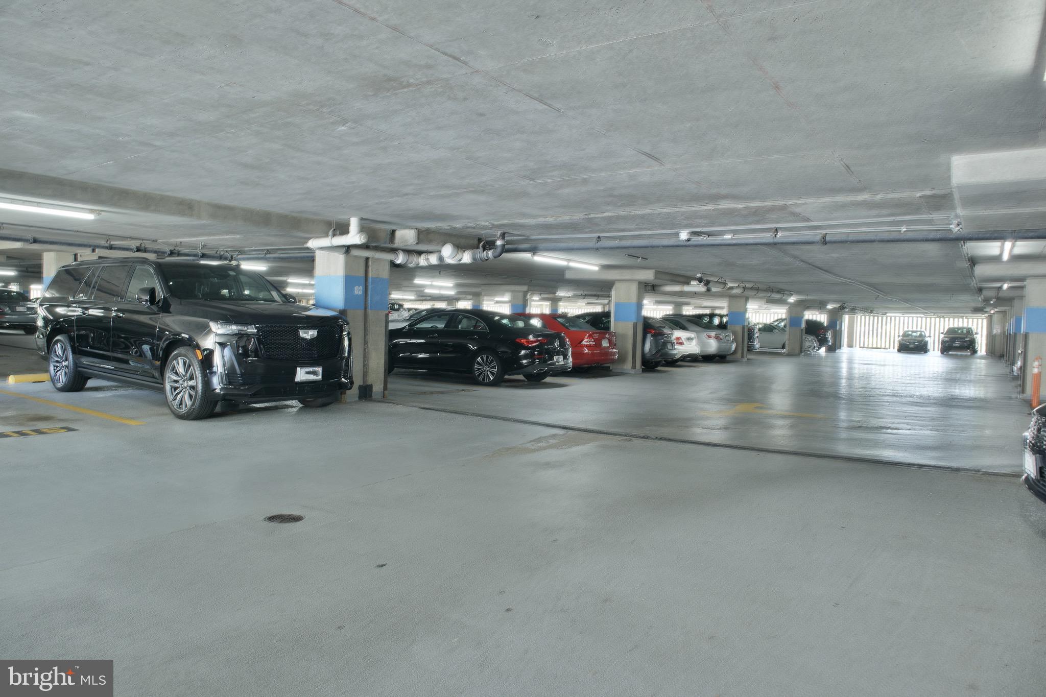 5505 Seminary Road, Unit 1210N Falls Church, VA 22041 - Photo 30 of 38 a view of parking garage with cars