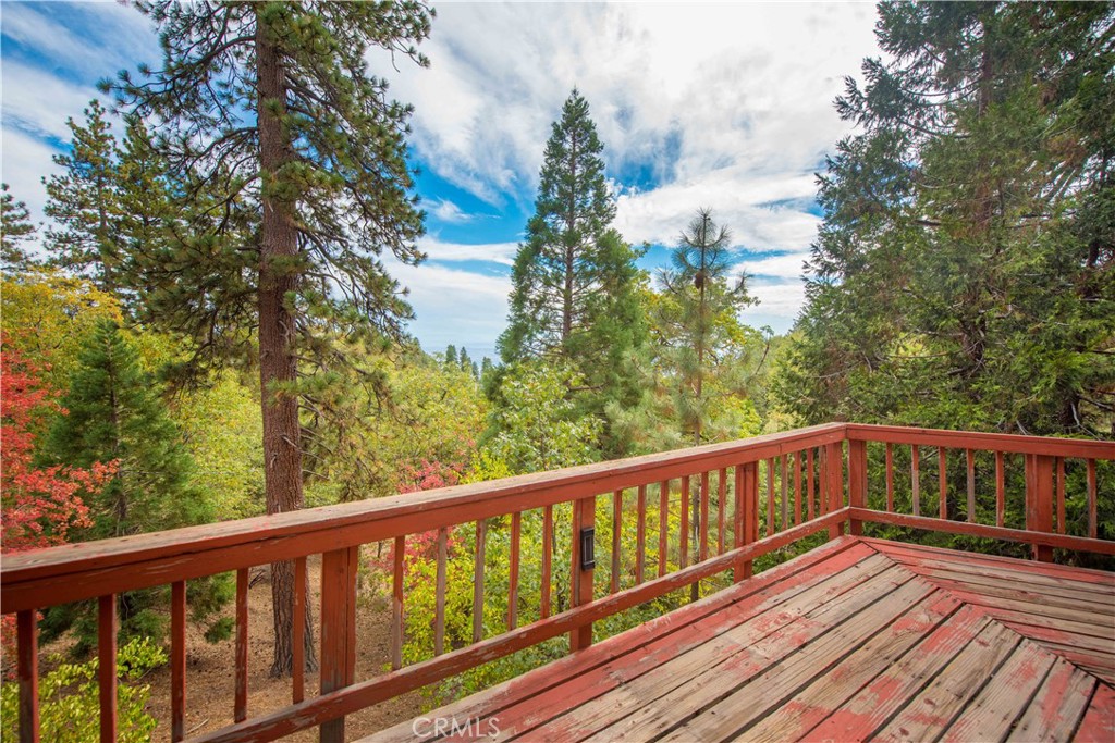 24 Fredalba Road Running Springs, CA 92382 - Photo 8 of 34 Upper level viewing deck