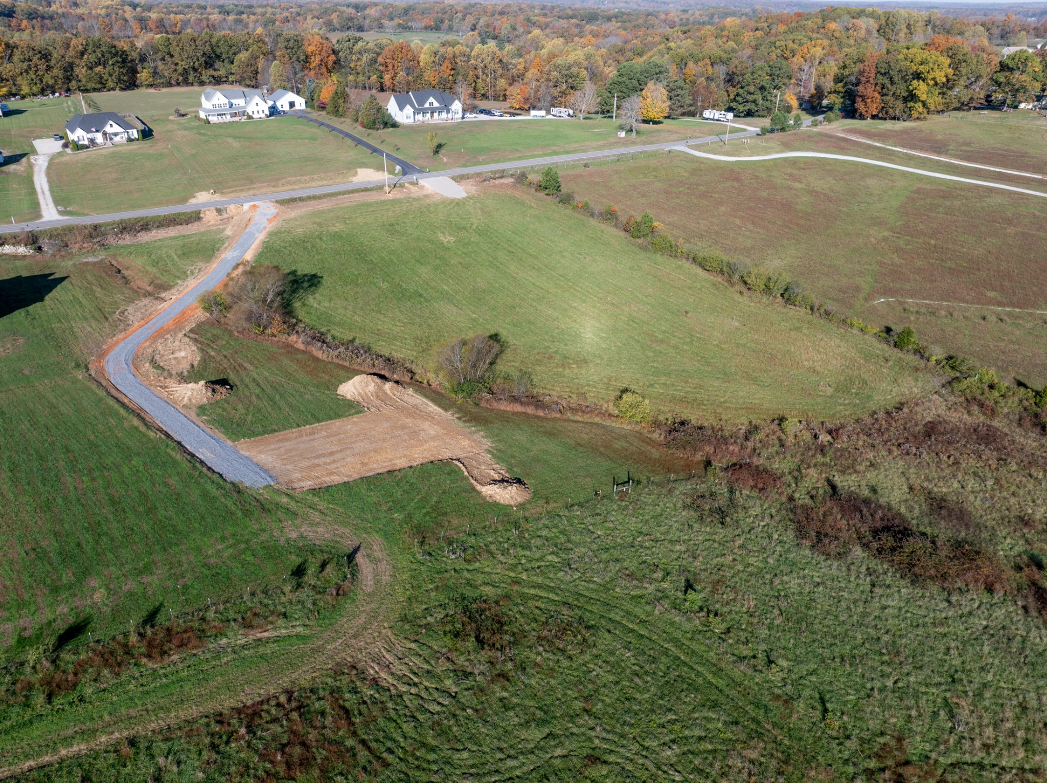 555 Buddy Road Burns, TN 37029 - Photo 16 of 23 an aerial view of a residential houses with outdoor space
