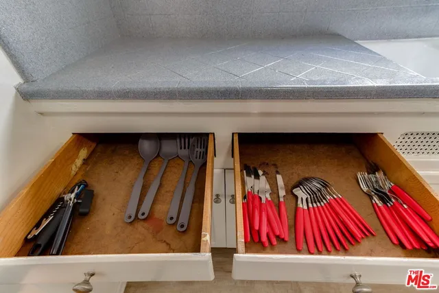 a bedroom with bunk bed