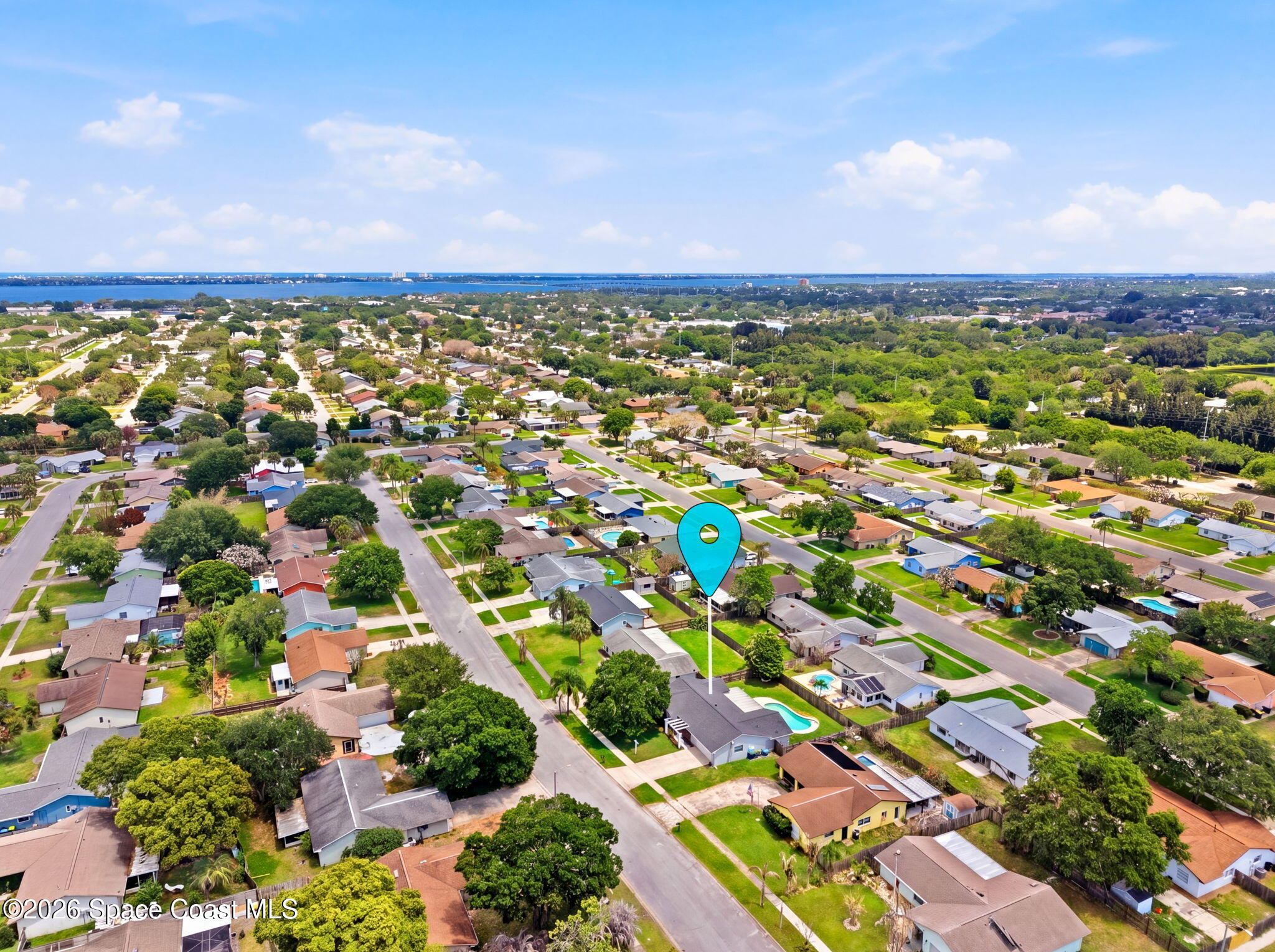 1971 Tallpalm Road Melbourne, FL 32935 - Photo 41 of 45 Aerial 1