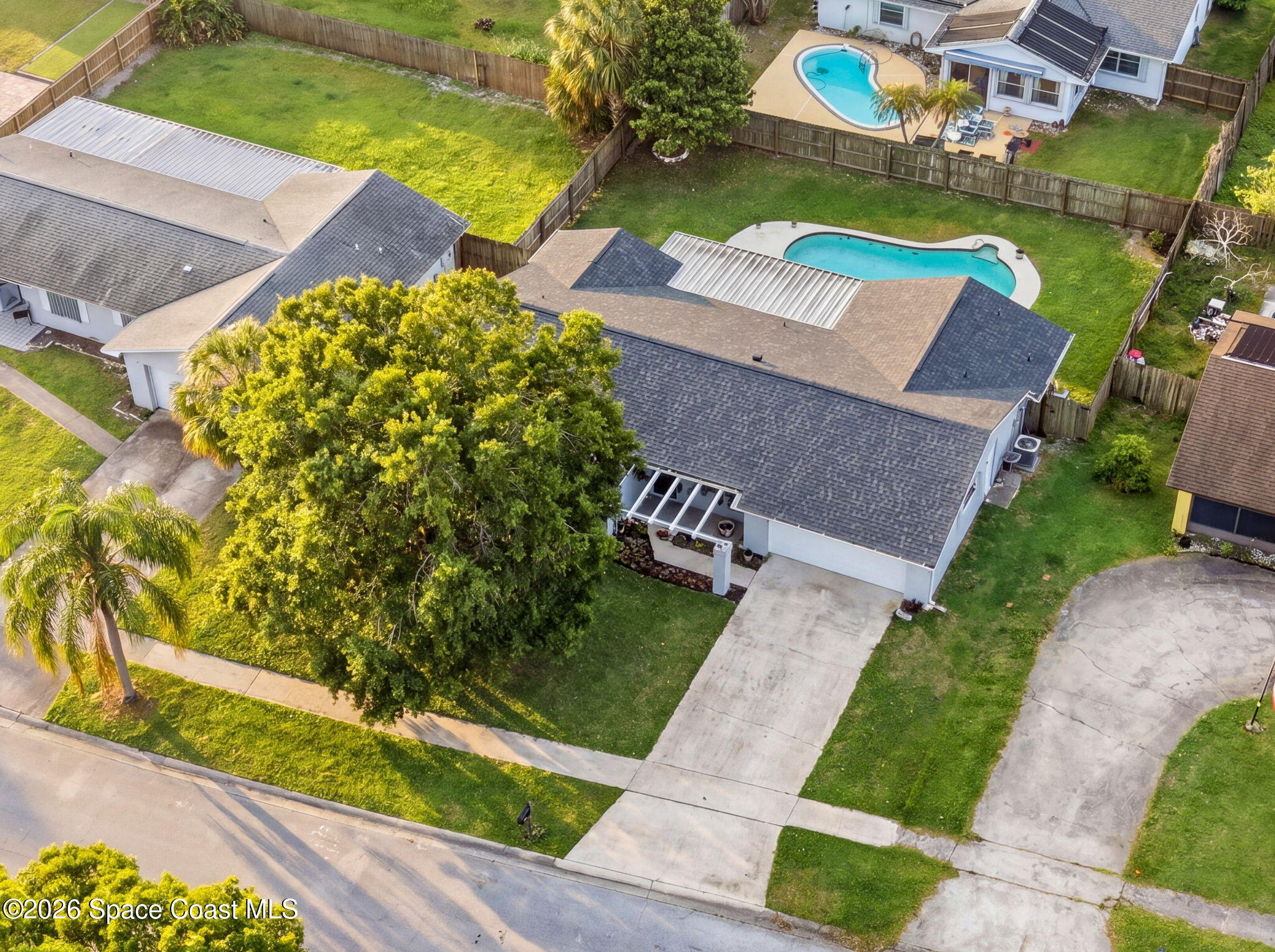1971 Tallpalm Road Melbourne, FL 32935 - Photo 42 of 45 Aerial 2