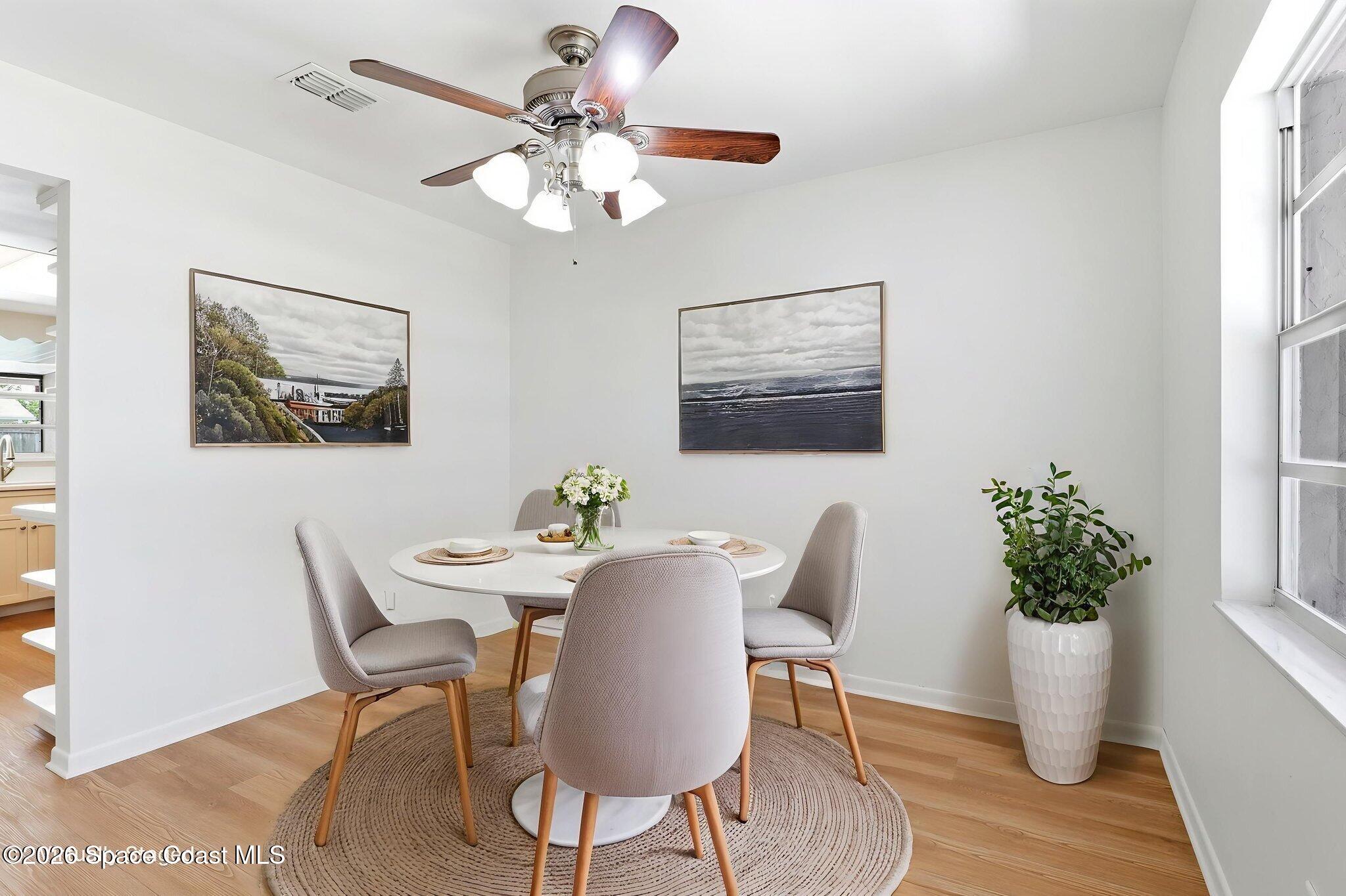 1971 Tallpalm Road Melbourne, FL 32935 - Photo 8 of 45 Dining (Virtually Staged)