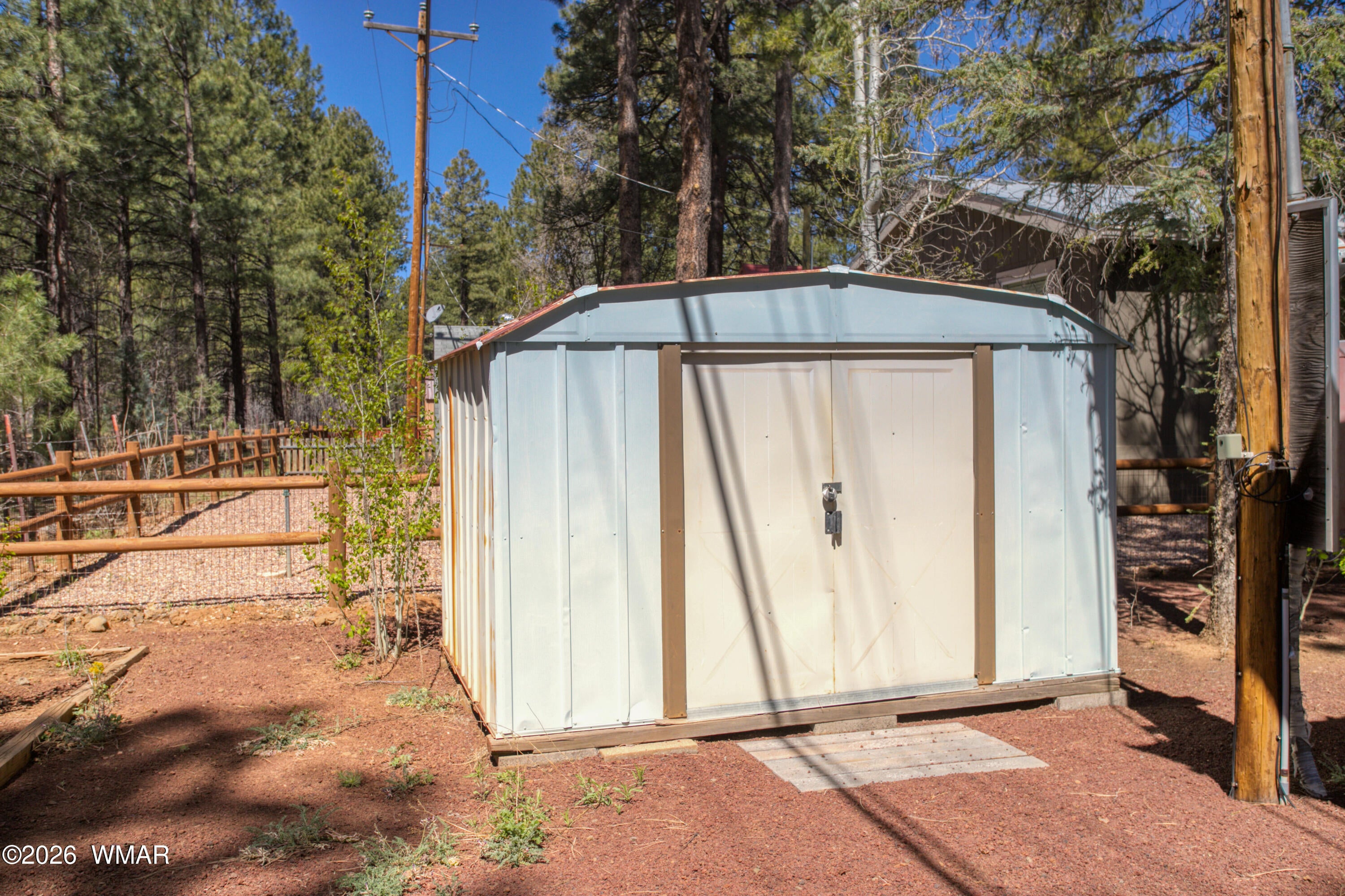 5405 South Blue Ridge Loop Pinetop, AZ 85935 - Photo 18 of 19 Storage Shed