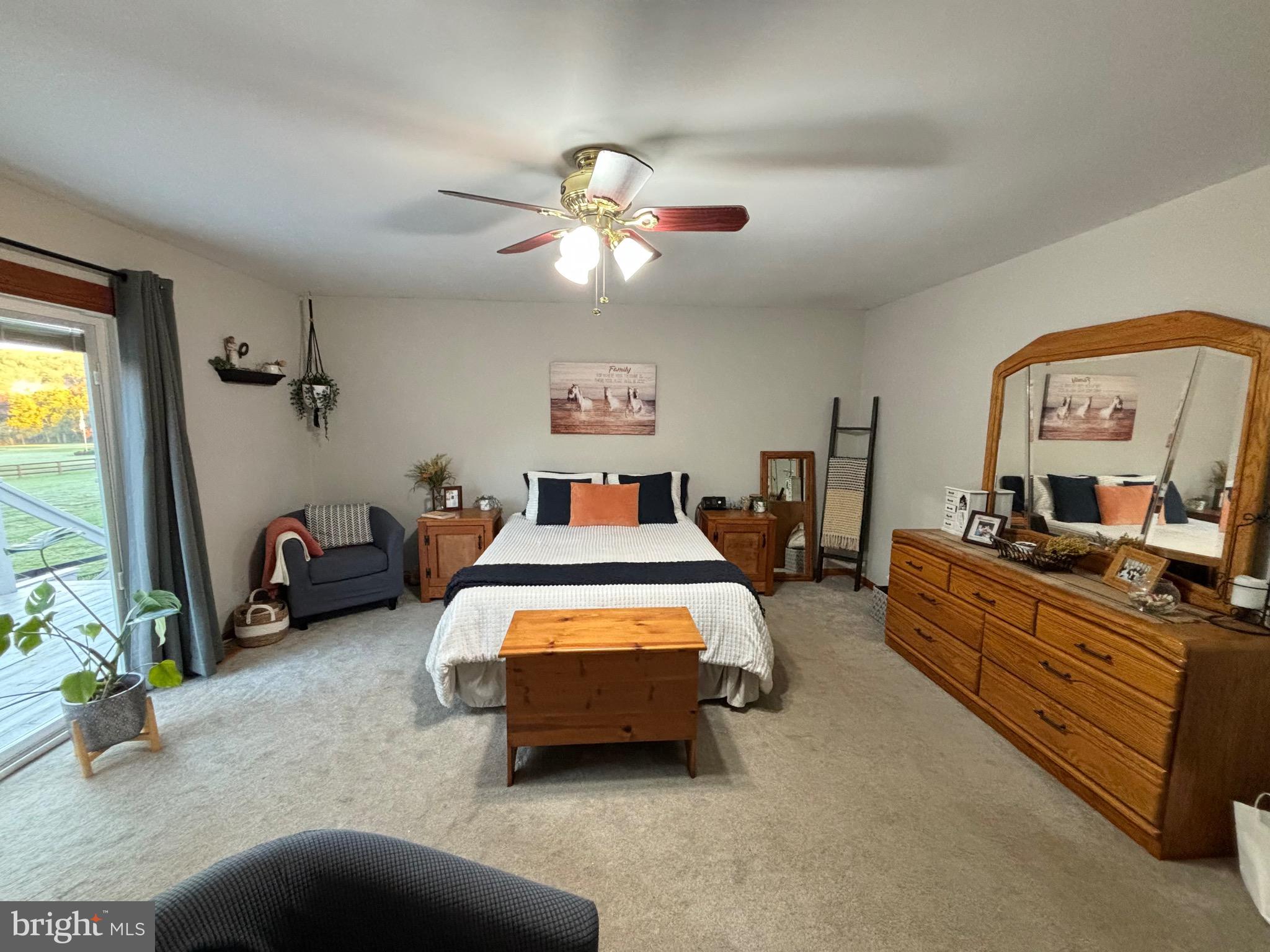 908 Priestford Road Darlington, MD 21034 - Photo 23 of 65 UPPER LEVEL PRIMARY BEDROOM WITH BALCONY