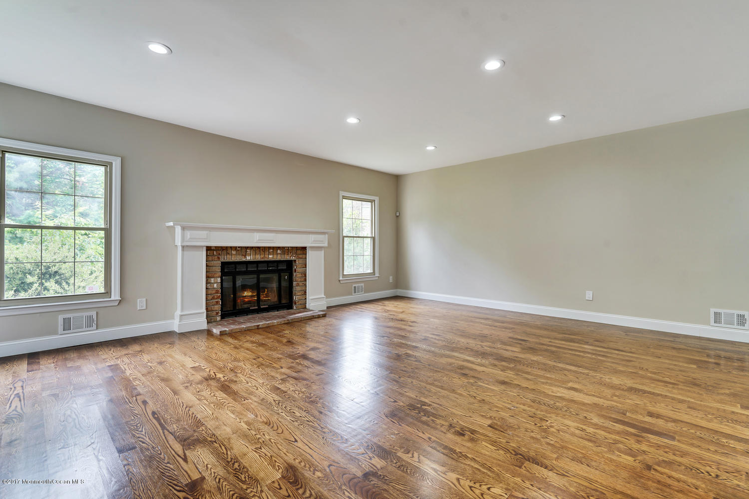 17 Weathervane Way Marlboro, NJ 07746 - Photo 15 of 42 Fireplace in Sunken Family Room