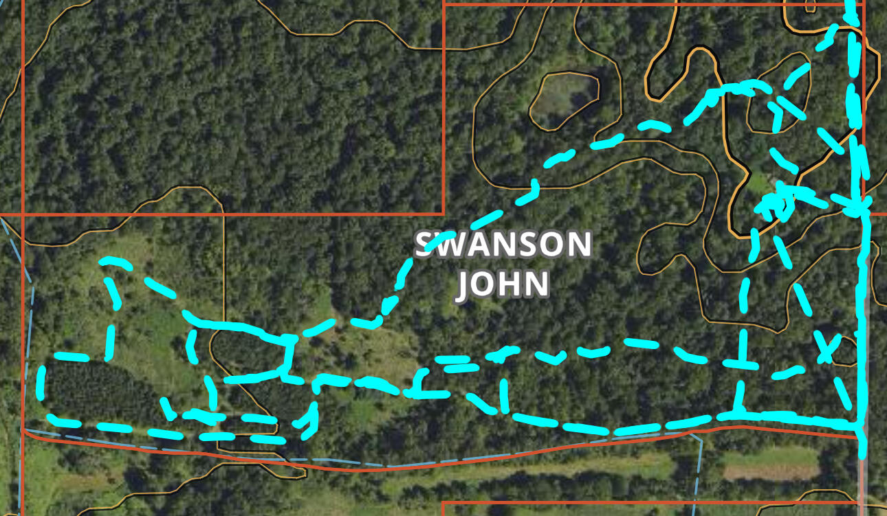 1254 Burbank Road Quincy, MI 49082 - Photo 48 of 48 Trail Map