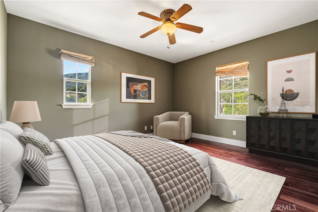 4463 Cardinal Cushing Claremont, CA 91711 - Photo 35 of 75 a bedroom with a bed and a window