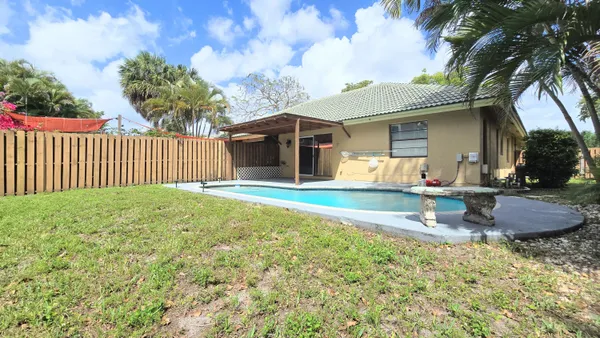 a view of outdoor space and yard