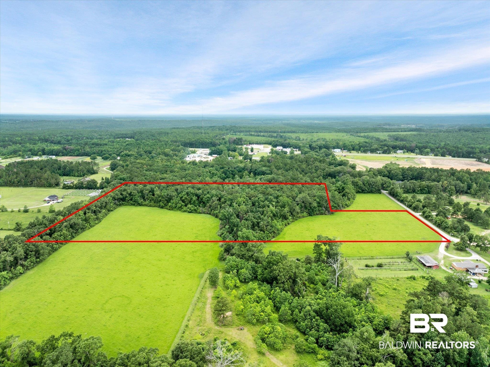 18 Louis Cooper Road Bay Minette, AL 36507 - Photo 8 of 17 View of bird's eye view