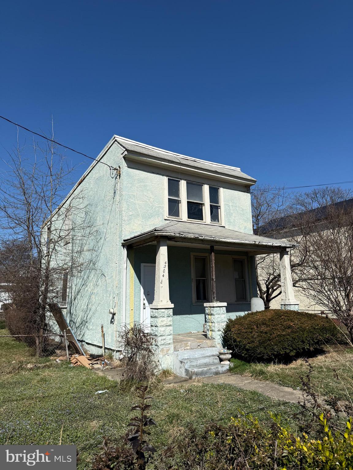 4304 Jay Street Northeast Washington, DC 20019 - Photo 7 of 7 a front view of a house with a yard