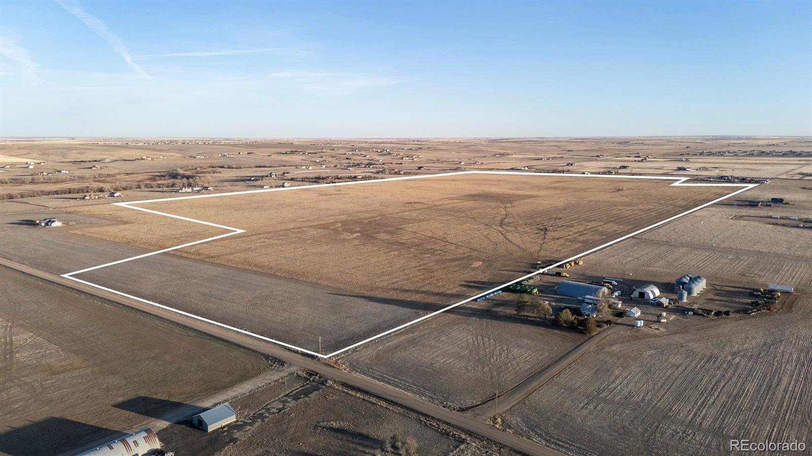 0 Imboden Road Hudson, CO 80642 - Photo 14 of 20 an aerial view of a tennis court