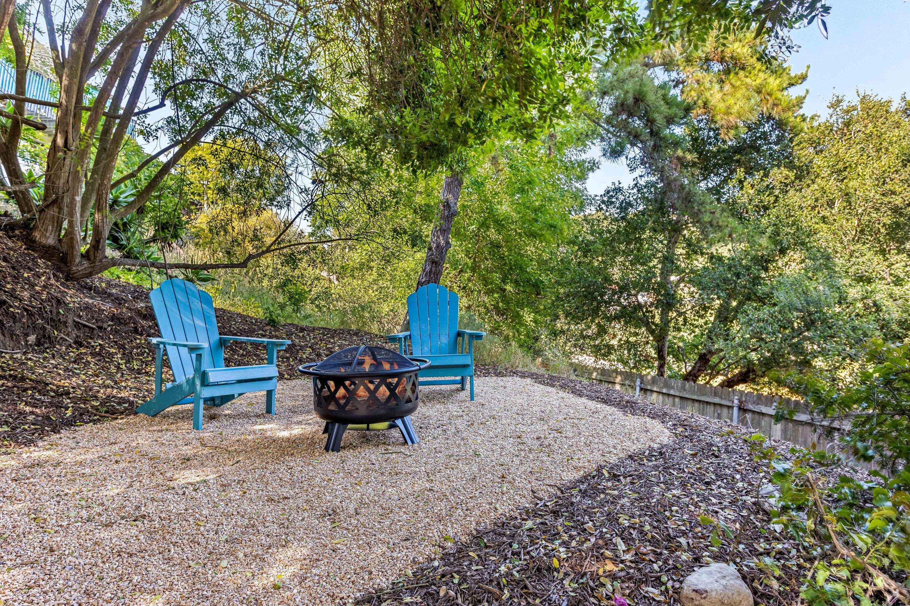 853 Fellowship Road Santa Barbara, CA 93109 - Photo 23 of 34 a view of a bench in the backyard