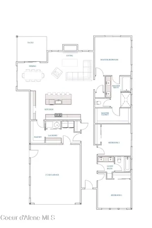 $984,000 | 974 East Steeple Chase Road, Hayden, ID 83835