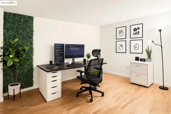 a car parked in front of a building