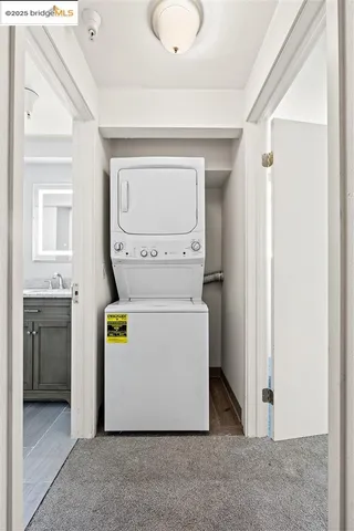 a view of tall trees with living room and trees