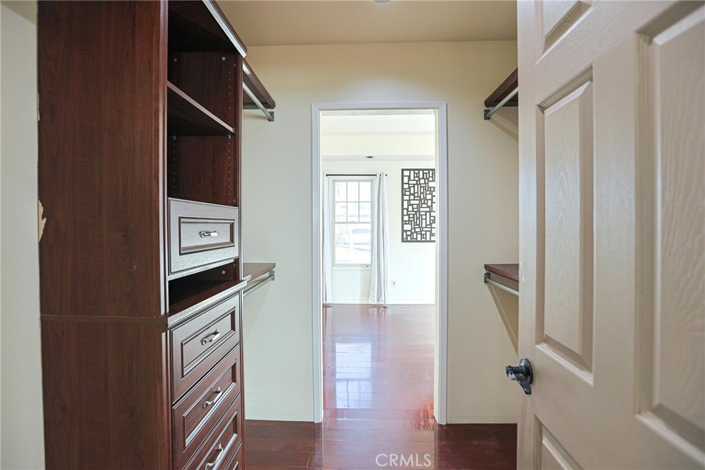 1014 Sheffield Street Santa Ana, CA 92703 - Photo 11 of 18 Closet Shelving in Entryway to Master Bath