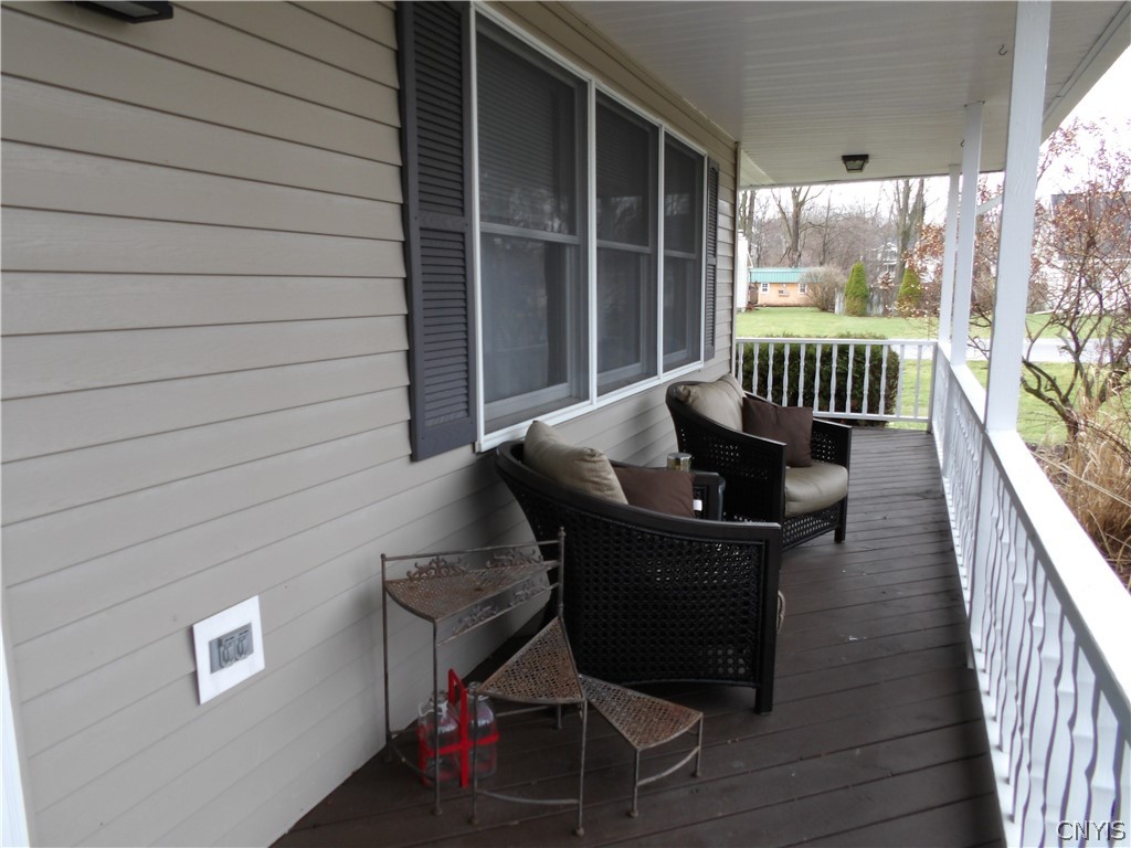 727 Bowling Green Road Cortland, NY 13045 - Photo 4 of 43 Wrap around porch