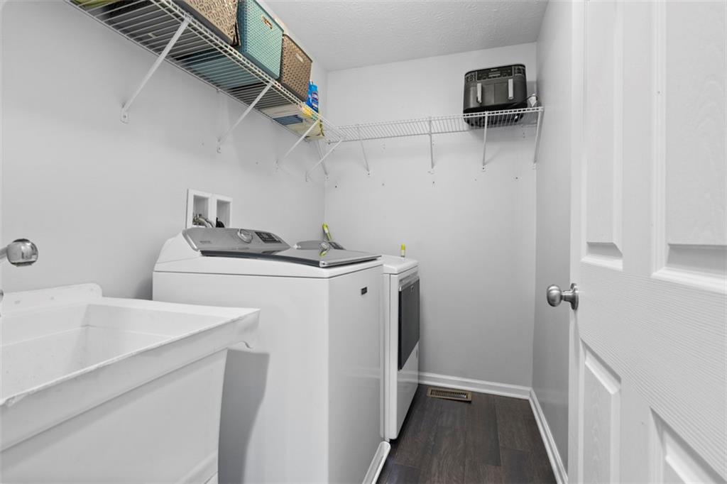 145 Brighton Lane Mars, PA 16046 - Photo 20 of 44 a utility room with dryer and washer