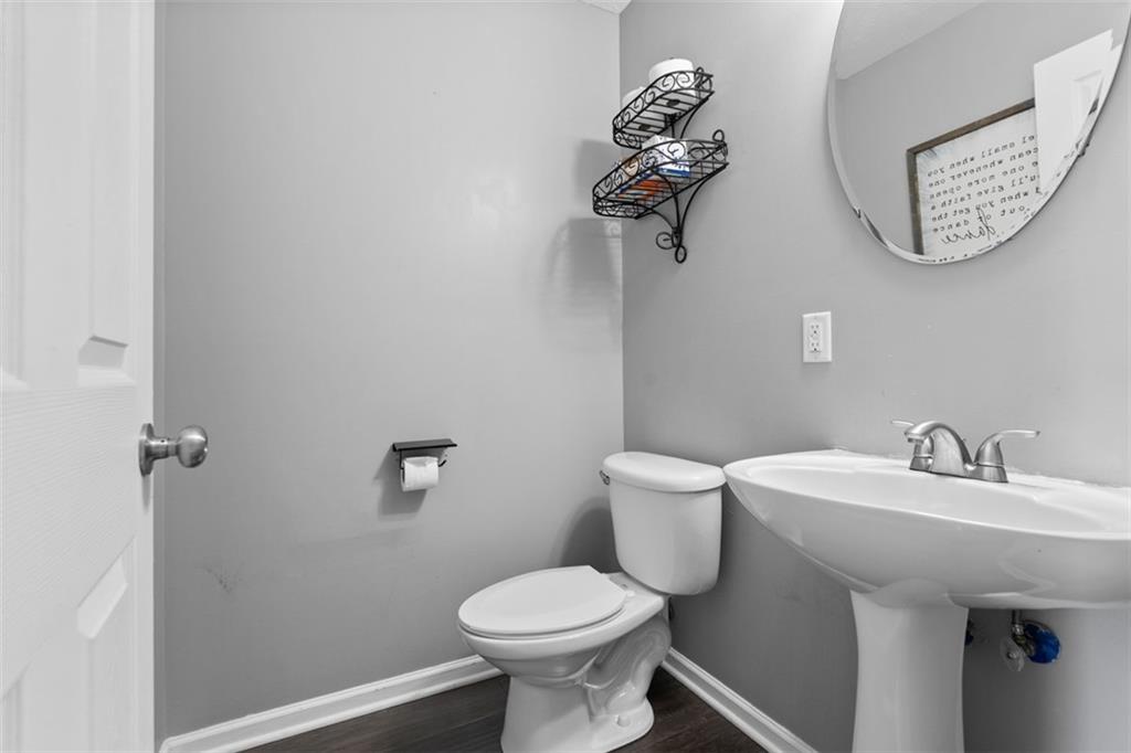 145 Brighton Lane Mars, PA 16046 - Photo 21 of 44 a bathroom with a toilet and a sink