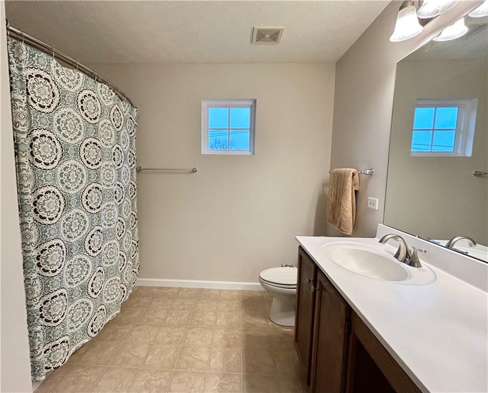 145 Brighton Lane Mars, PA 16046 - Photo 24 of 44 a bathroom with a sink and a toilet