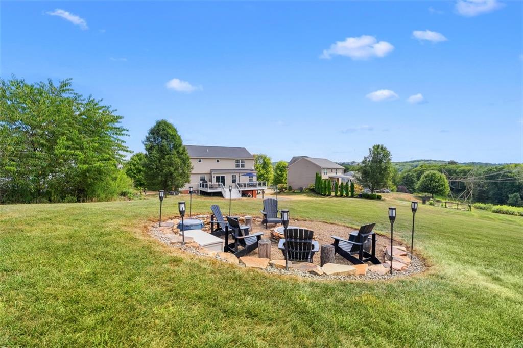 145 Brighton Lane Mars, PA 16046 - Photo 37 of 44 a view of a big room with table and chairs