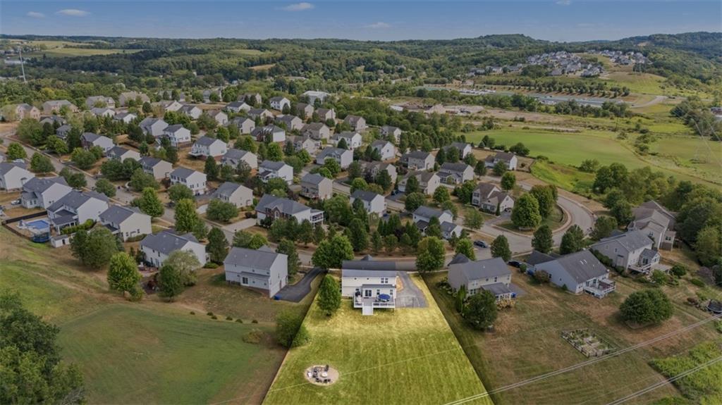 145 Brighton Lane Mars, PA 16046 - Photo 41 of 44 an aerial view of a house with a yard