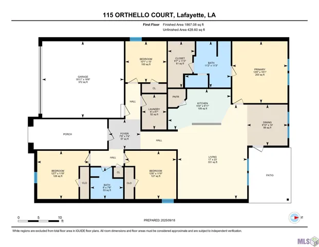 $1,895 | 115 ORTHELLO Court, Lafayette, LA 70507